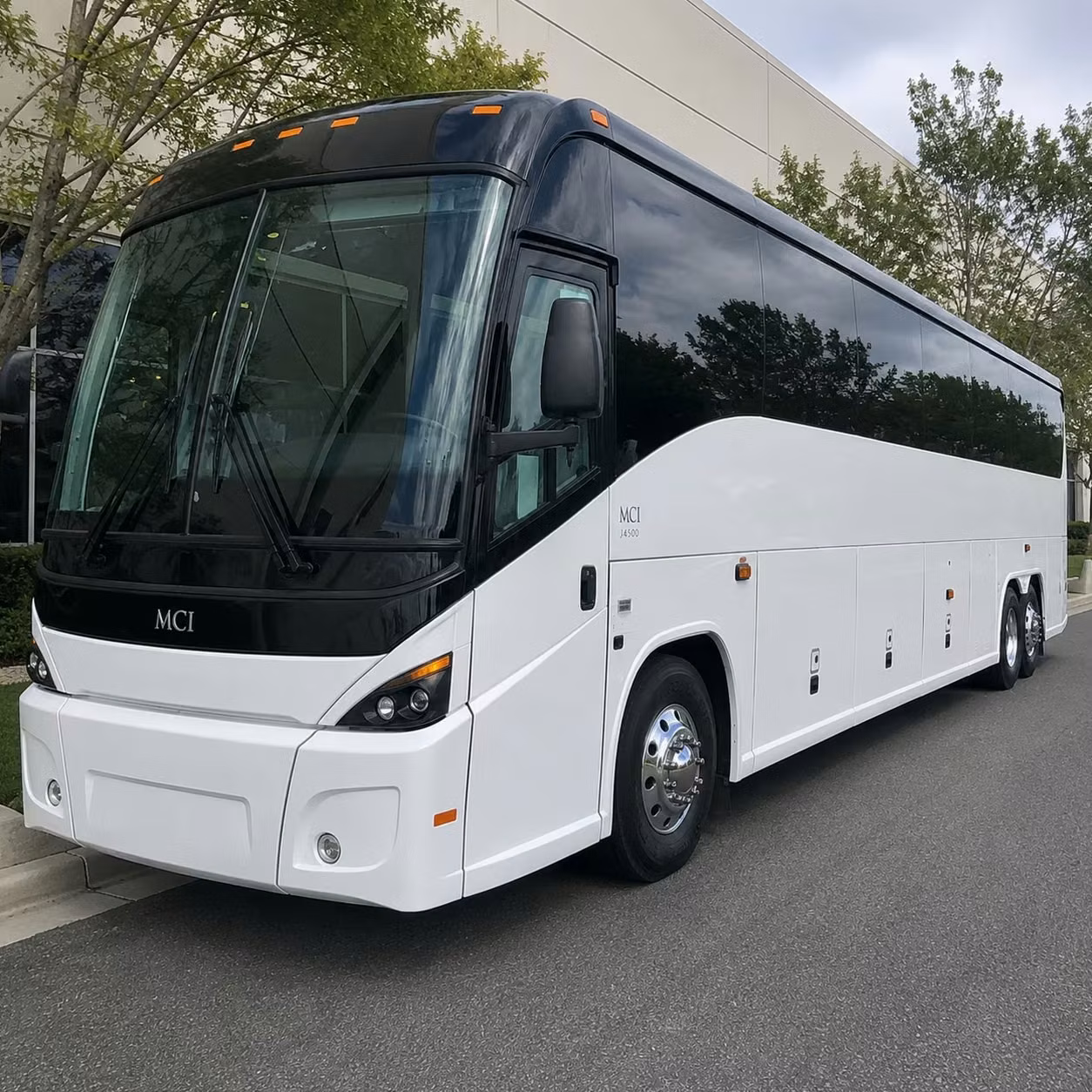 56 passenger charter bus